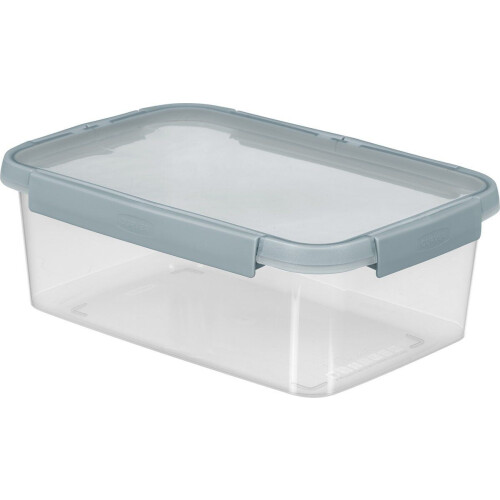Curver Smart Fresh Eco Vershouddoos - 3,5L - 100% gerecycled kunststof - Blauw/Transparant Tweedehands