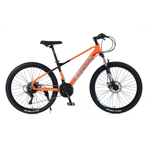 Cyclux Giga Jongensfiets Mtb 26 Inch 24 Speed Shimano Oranje | Tweedehands (Refurbished)
