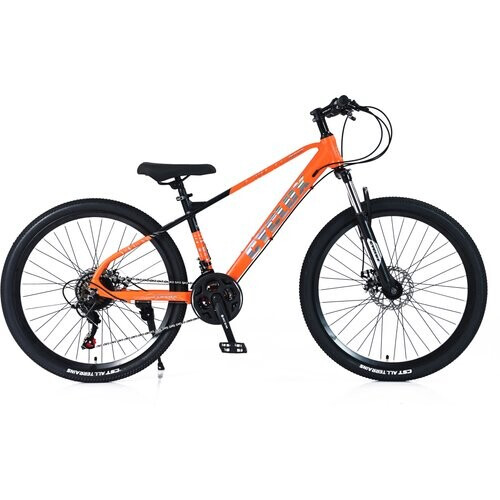 Cyclux Giga Jongensfiets Mtb 26 Inch 24 Speed Shimano Oranje | Tweedehands (Refurbished) Tweedehands