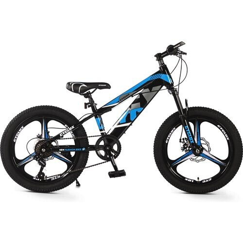 Cyclux New Fashion Bike Jongensfiets Mtb 20 Inch 7 Speed Shimano Blauw | Nieuw (outlet) Tweedehands