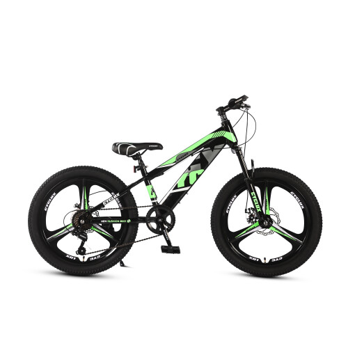 Cyclux New Fashion Bike Jongensfiets Mtb 20 Inch 7 Speed Shimano Groen | Nieuw (outlet)