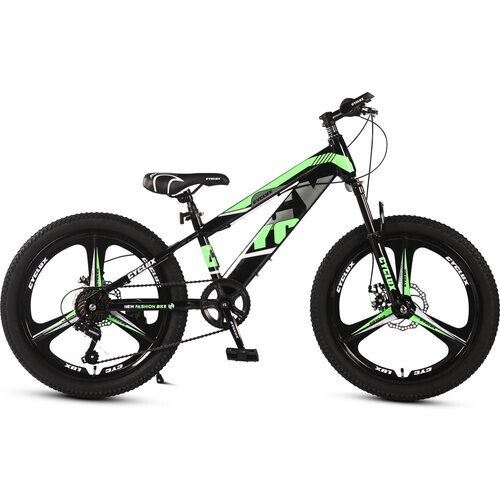 Cyclux New Fashion Bike Jongensfiets Mtb 20 Inch 7 Speed Shimano Groen | Nieuw (outlet) Tweedehands