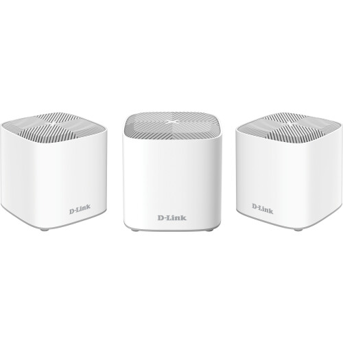 D-Link COVR-X1863 - Mesh Wi-Fi 6 Systeem - Tot 600 m2 dekking (3 stuks) Tweedehands