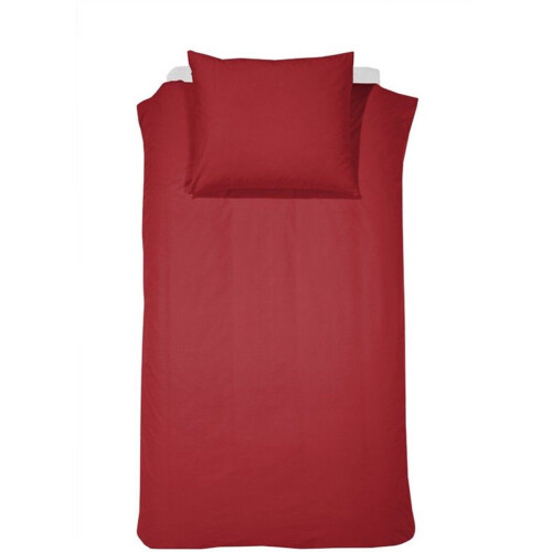 Damai - Kinderdekbedovertrek - 100% percaline katoen - 100x135 cm - Red Tweedehands