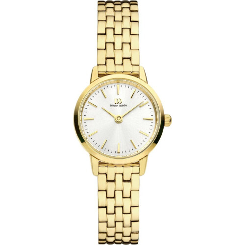 Danish Design Akilia Mini Link - Polshorloge - Schakelarmband - Goud (IV91Q1268) Tweedehands