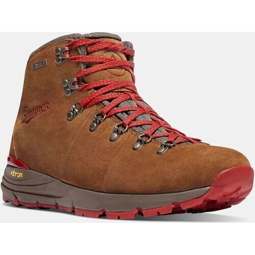 DANNER Mountain 600 4.5" Wandelschoen Dames Middenbruin/Rood Tweedehands