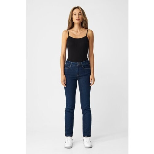Dawn dames vegan Jeans Stellar Donkerblauw Tweedehands