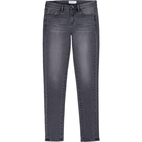 Dawn dames vegan Skinny Jeans Mid Sun Medium Grijs Tweedehands