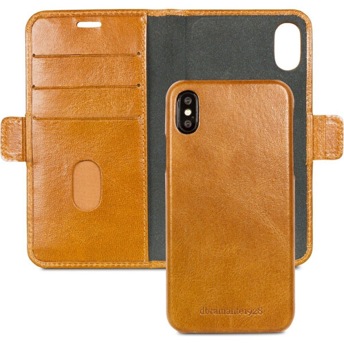 Dbramante1928 Lynge - Flip cover - Magneetsluiting en ruimte voor pasjes - Bruin Tweedehands