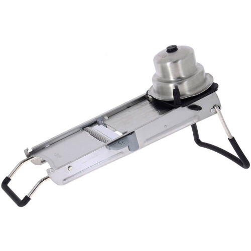 De Buyer Ultra Mandoline - RVS - 3 Julienne messen - Zilver