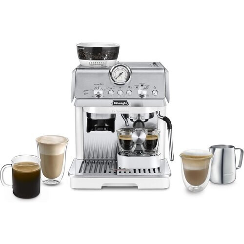 De_longhi Dedica Arte Ec9155.w – Pistonmachine – Handmatige Melkopschuimer – Wit | Nieuw (outlet) Tweedehands