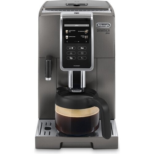 De_longhi Dinamica Plus Ecam370.95.t – Volautomatische Espressomachine – Titanium | Nieuw (outlet) Tweedehands