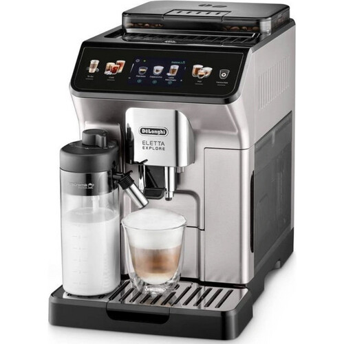De_longhi Eletta Explore Ecam450.55.s – Volautomatische Espressomachine – Silver | Tweedehands (Refurbished) Tweedehands