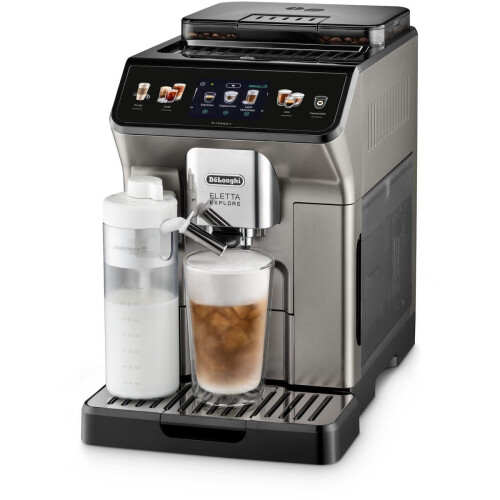 De_longhi Eletta Explore Ecam450.86.t – Volautomatische Espressomachine – Titanium | Nieuw (outlet)