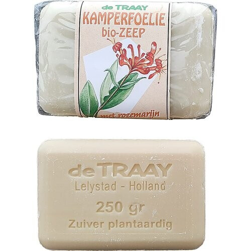 De Traay Bee Honest Zeep Kamperfoelie met Rozemarijn - 250GR Tweedehands
