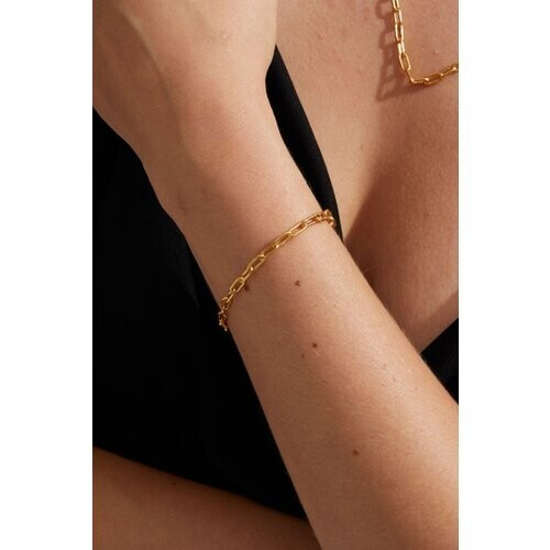 Dear Darling Berlin dames vegan Armband Ankerketting Goud Tweedehands