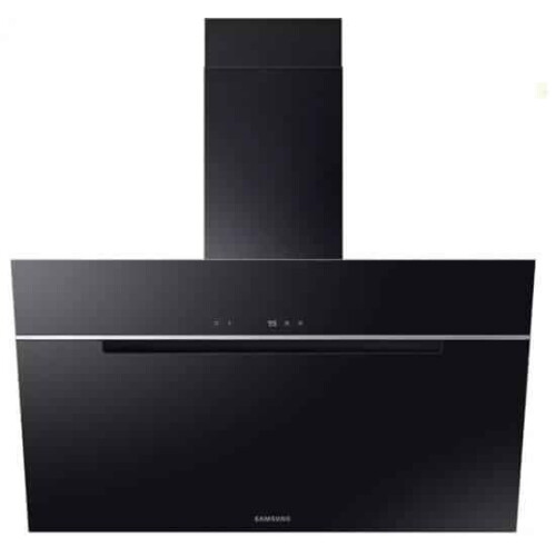 decoratieve schuine kap 90cm 558 m3/h zwart - samsung - NK36C7070WB