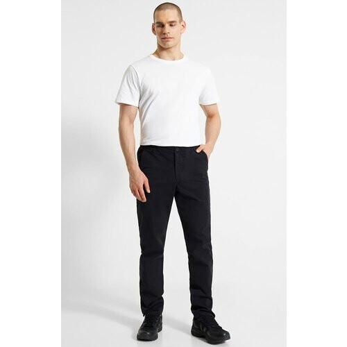 DEDICATED mannen vegan Chino Sundsvall Zwart Tweedehands