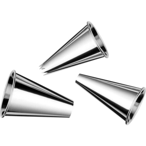 Déglon RVS spuitmondje - gekarteld ontwerp - Ø 4 mm - vaatwasmachinebestendig