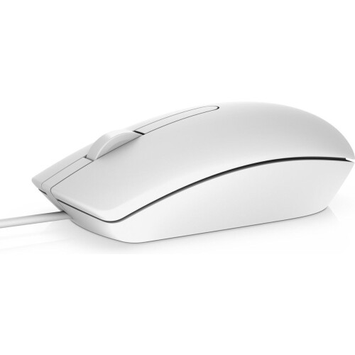 Dell MS116 - Optische muis - USB Type-A 1000 DPI Ambidextrous - Wit