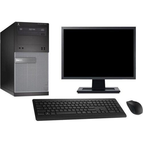 Refurbished Dell OptiPlex 3020 MT 19" Core i7 3,4 GHz - HDD 2 To - 8GB Tweedehands