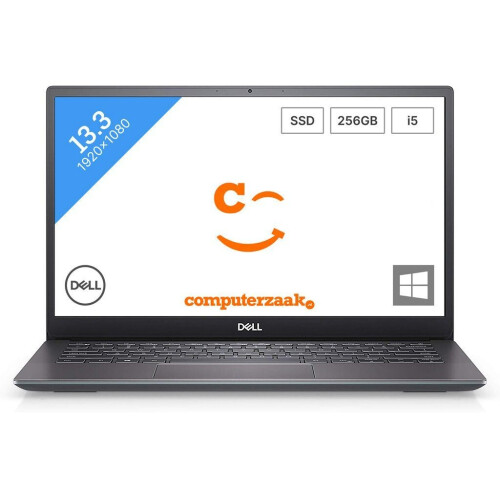 Dell Vostro 5391 - Laptop - Intel Core i5 10210U 1.6GHz 8GB Ram 256GB M.2 SSD 13.3 inch Tweedehands