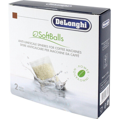 De'Longhi DLSC551 - Koffiemachineontkalker - Anti-kalkbollen - Geel (2 stuks) Tweedehands