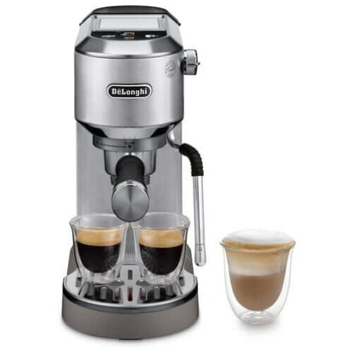 DeLonghi EC890.M - Espressomachine - Handmatige bediening en geïntegreerde melkopschuimer - Roestvrij staal