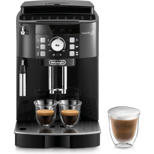 DeLonghi ECAM 21.110.B - Volautomatische Koffiemachine - Cappuccino Systeem - Zwart/Silver Tweedehands