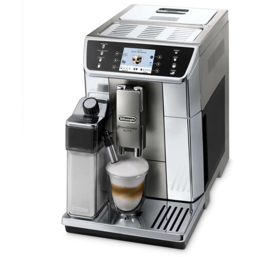 DeLonghi ECAM 656.55.MS - Koffiezetapparaat - Ingebouwde molen 1450W - Zwart (2 kopjes) Tweedehands