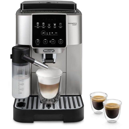 DeLonghi ECAM220.80.SB - Volautomatische espressomachine - Ingebouwde melkopschuimer - Zwart Tweedehands