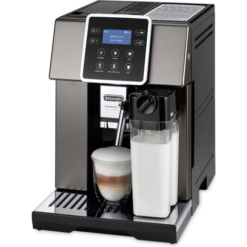 De'Longhi ESAM420.80.TB - Volautomatische Espressomachine - Geïntegreerde maaltechnologie - Zwart Tweedehands