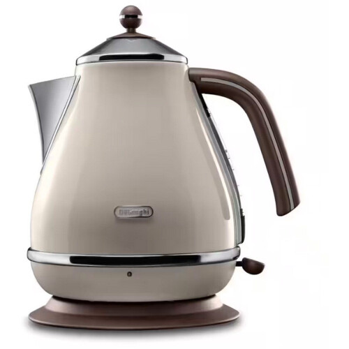 DeLonghi Icona Vintage KBOV 2001 - Waterkoker 1,7L - 360° draaibaar - Beige Tweedehands
