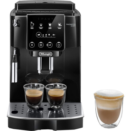 De'longhi Magnifica Start Ecam220.21.bg – Volautomatische Espressomachine – 4 Dranken One-touch – 250 G Bonenreservoir – Zwart | Nieuw (outlet)