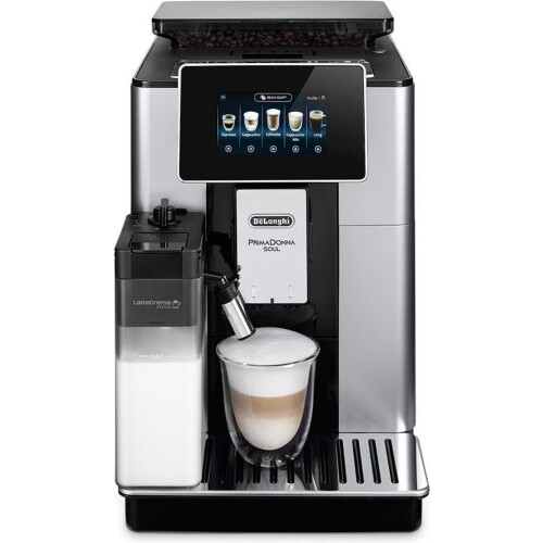De'Longhi PrimaDonna Soul ECAM610.55.SB - Volautomatische espressomachine - 18 koffierecepten - Zwart Tweedehands