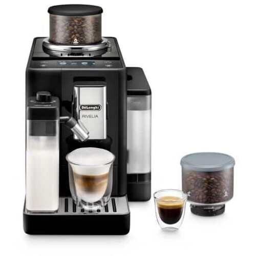 De'Longhi Rivelia EXAM440.55.B - Volautomatische espressomachine - 19 bar pompdruk - 1,4L waterreservoir