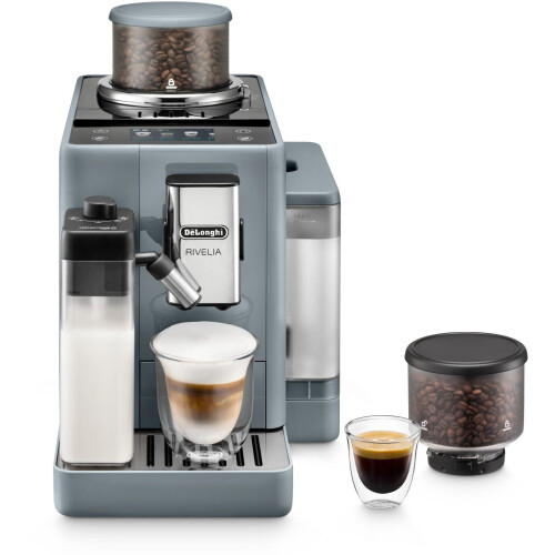 DeLonghi Rivelia EXAM440.55.g - Volautomatische koffiemachine - 16 recepten - Pebble Grey Tweedehands