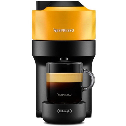 DeLonghi Vertuo Pop - Koffiemachine - 4 kopgroottes - Geel Tweedehands