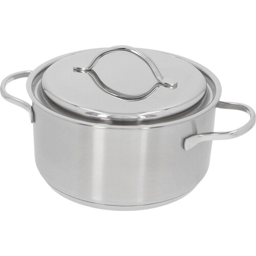 Demeyere Resto 3 - Kookpan inductie - 18 cm - RVS - Deksel inbegrepen