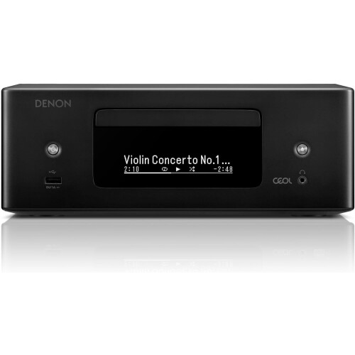 Denon RCD-N12DAB - Alles-in-één-hifisysteem met CD-speler en DAB/FM-radio - Zwart Tweedehands