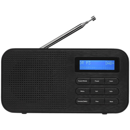 Denver DAB-42 - DAB+ / FM Radio - 20 Voorkeuzezenders - Zwart Tweedehands