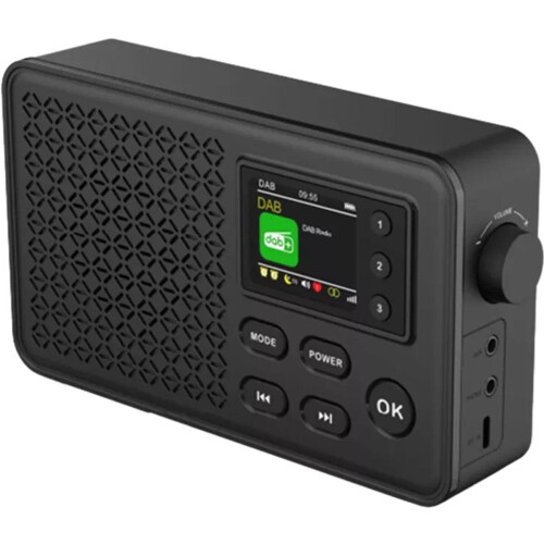Denver DAB-57 - DAB+/FM Radio - Bluetooth - Zwart