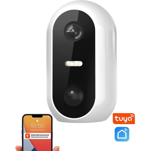 Denver IOB209 - Beveiligingscamera Draadloos - Nachtzicht - Full HD - Bewegingsdetectie - Buiten Tweedehands