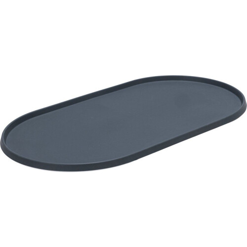 Designed by Lotte Oona - Placemat - Silicone - Vaatwasserbestendig - Antraciet - 55x30x1,7 cm Tweedehands