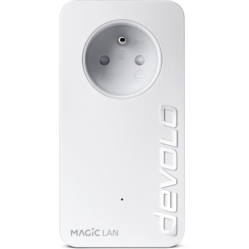 Devolo Magic 2 - LAN Uitbreiding - Powerline 2Gbps - 1x Ethernet 1Gbps (BE) Tweedehands