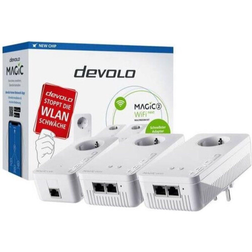 Devolo MAGIC 2 - Multiroom Kit - 2400 Mbit/s Ethernet LAN Wi-Fi - Wit (3 stuks)