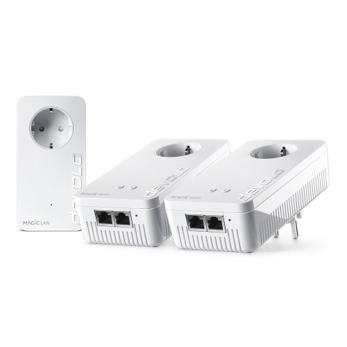 devolo Magic 2 WiFi 6 Next Multiroom Kit - Powerline Adapter - Mesh WiFi - 3000 Mbps - NL