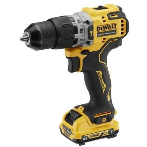 DeWalt DCD706D2-QW - Klopboormachine - 12V - 25500 SPM hamermechanisme - Compact 168mm