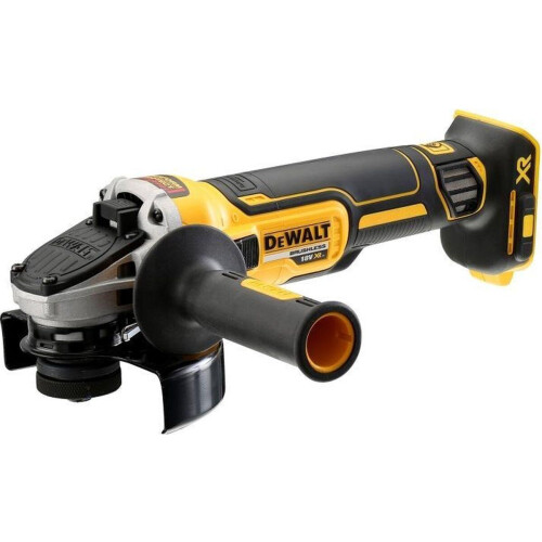 DeWalt DCG405N - Accu Haakse Slijper 125 mm - Koolborstelloos - zonder accu's en lader Tweedehands