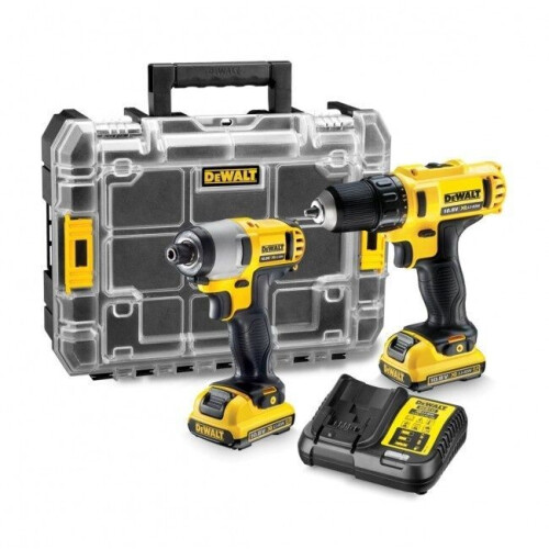 DeWalt DCK211D2T - Boorschroefmachine + Slagschroevendraaier - 10,8V Tweedehands